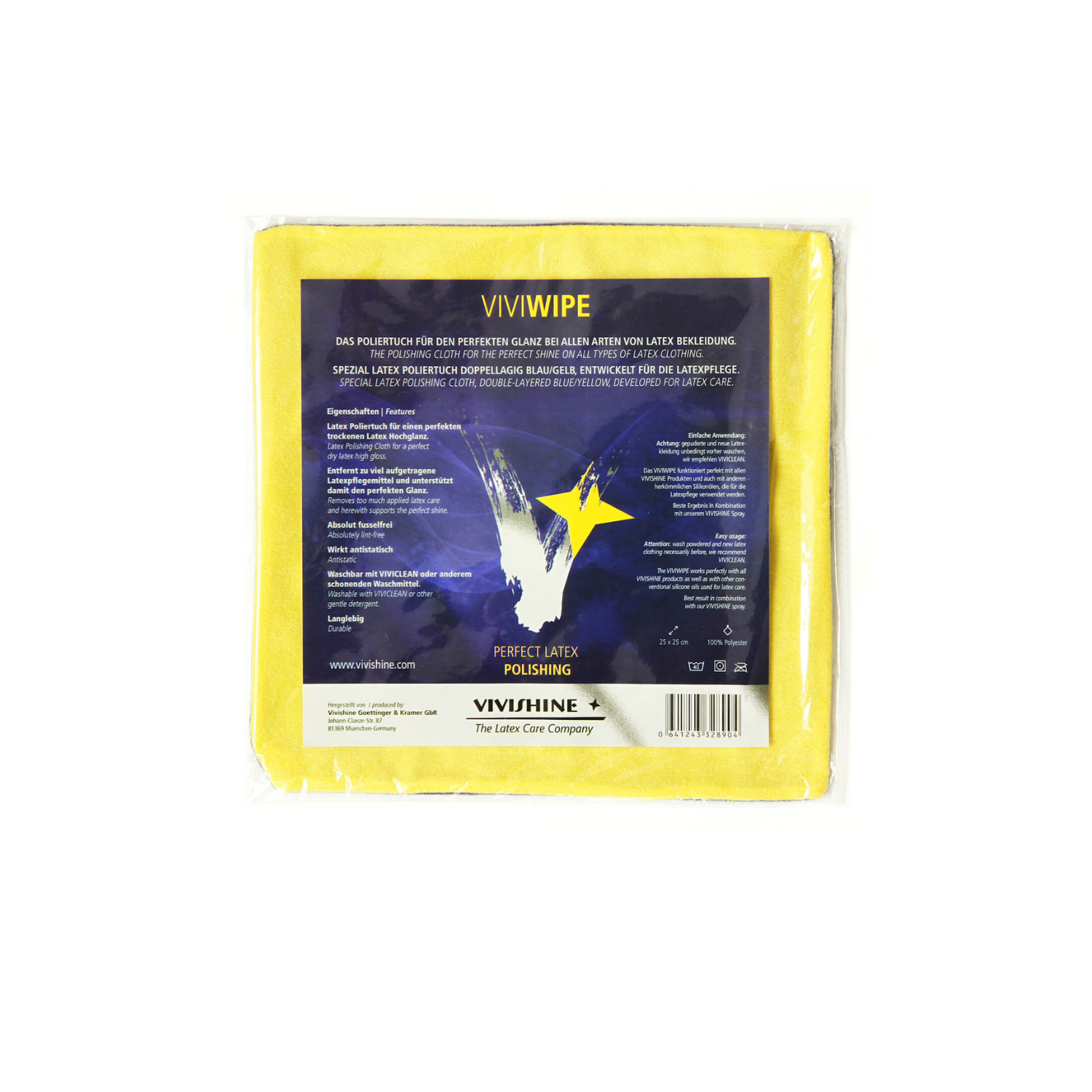 Viviwipe Reusable Latex Polishing Wipe