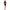 Full-body front view of the high-gloss black latex polo mini dress, showcasing its body-contouring fit and handmade UK quality