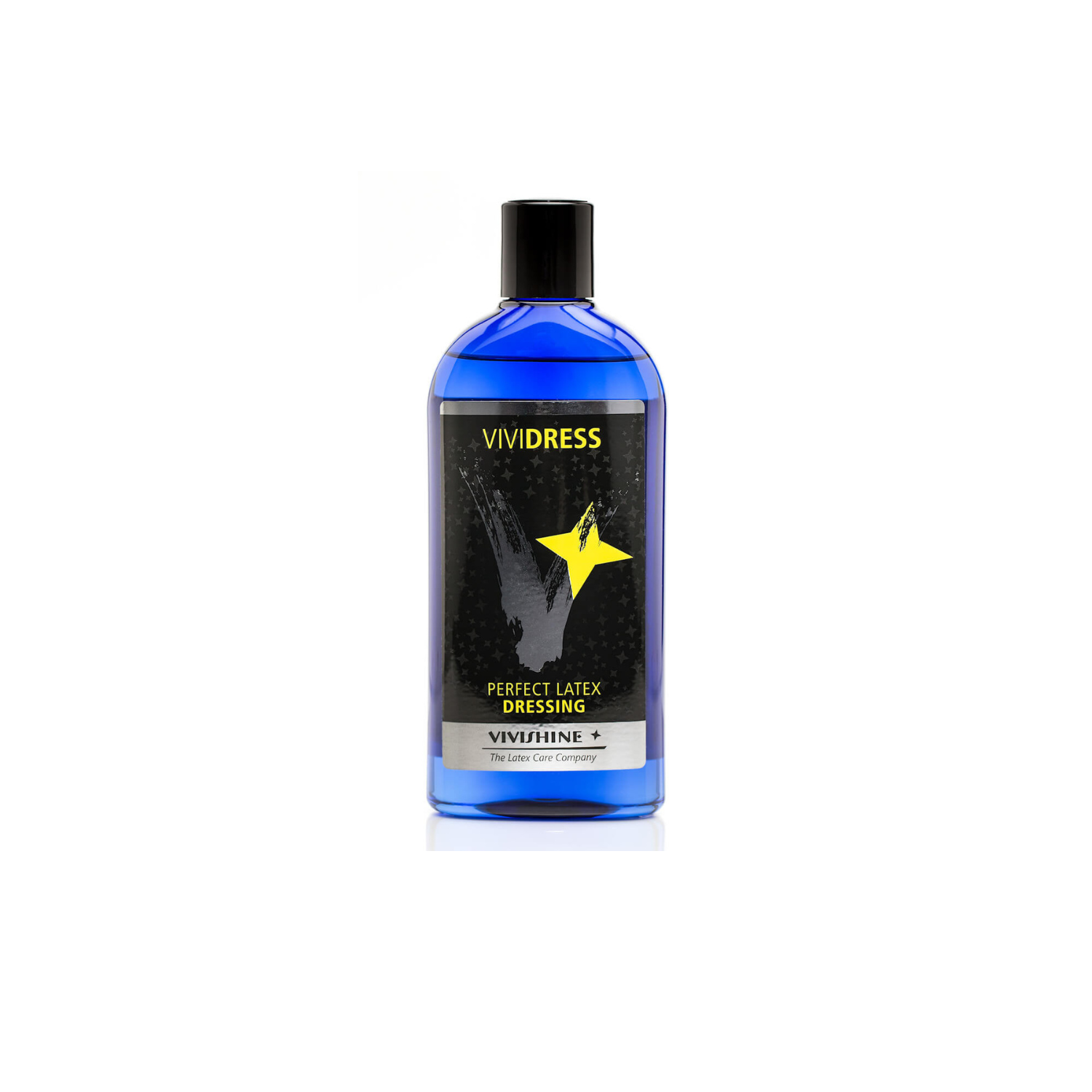 Vividress Latex Dressing Aid 250ml blue bottle for easy dressing - Dark Kulture